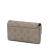 Louis Vuitton AB Louis Vuitton Brown Taupe Calf Leather Monogram Mahina Iris Long Wallet France