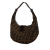 Fendi B Fendi Brown Canvas Fabric Zucca Croissant Hobo Italy