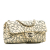 Chanel B Chanel Brown Beige Canvas Fabric CC No.5 Flap Bag France