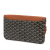 Goyard AB Goyard Brown Coated Canvas Fabric Goyardine Sainte Marie MM France