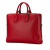 Gucci B Gucci Red Calf Leather Business Bag Italy