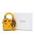 Christian Dior AB Dior Yellow Calf Leather Micro skin Pixel Zodiac Lady Dior Italy