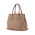 Prada B Prada Brown Beige Calf Leather Vitello Phenix Shopping Tote India