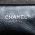 Chanel B Chanel Black Calf Leather Crackled skin Monte Carlo Clutch Italy