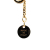 Fendi B Fendi Gold Gold Plated Metal O Lock FF Pendant Necklace Italy