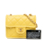 Chanel B Chanel Yellow Caviar Leather Leather Mini Quilted Caviar Sweet Classic Flap France