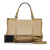 Bottega Veneta AB Bottega Veneta Brown Nappa Leather Leather Intrecciato Monaco Satchel Italy