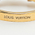 Louis Vuitton AB Louis Vuitton Gold Gold Plated Metal Monogram Pearl Ring Italy