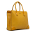 Gucci B Gucci Yellow Calf Leather Diamante Bright Tote Italy