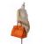 Hermès AB Hermès Orange Calf Leather Clemence Birkin Retourne 35 France