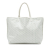 Goyard B Goyard White Coated Canvas Fabric Goyardine Reversible Anjou GM France