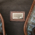 Fendi B Fendi Blue with Brown Denim Fabric Zucchino Tote Italy