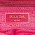 Prada B Prada Pink Dark Pink Nylon Fabric Tessuto Satchel Italy