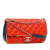 Chanel AB Chanel Red Lambskin Leather Leather Medium Quilted Lambskin Cuba Color Flap Italy