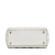 Christian Dior B Dior White Lambskin Leather Leather Medium Lambskin Cannage Studded Supple Lady Dior Italy