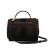 Salvatore Ferragamo AB Ferragamo Brown Dark Brown Pony Hair Natural Material Gancini Sofia Satchel Italy