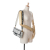 Fendi B Fendi White Calf Leather Joshua Vides California Sky Medium Embossed Baguette Satchel Italy