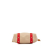 Louis Vuitton B Louis Vuitton Brown Beige with Red Canvas Fabric Antigua Cabas MM France