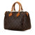 Louis Vuitton B Louis Vuitton Brown Monogram Canvas Canvas Monogram Speedy 25 France