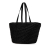 Saint Laurent AB Saint Laurent Black Raffia Natural Material Medium Panier Tote Italy