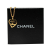 Chanel B Chanel Gold Gold Plated Metal CC Heart Pendant Necklace France