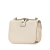 Valentino B Valentino White Ivory Calf Leather Small Rockstud Glam Lock Crossbody Italy