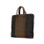 Bottega Veneta B Bottega Veneta Brown Nappa Leather Leather Nappa Intrecciato Club Fume Briefcase Italy