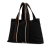 Hermès B Hermès Black Canvas Fabric Sac Troca Horizontal PM France