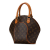 Louis Vuitton B Louis Vuitton Brown Monogram Canvas Canvas Monogram Ellipse PM France