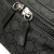 Gucci B Gucci Black Nylon Fabric GG Web Belt Bag Italy