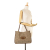 Gucci AB Gucci Brown Beige Canvas Fabric GG Horsebit 1955 Tote Italy