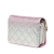 Chanel AB Chanel Pink Lambskin Leather Leather Mini Metallic Lambskin Like a Wallet Flap Bag Italy