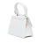 Jacquemus AB Jacquemus White Calf Leather Le Chiquito Noeud Spain