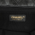 Chanel B Chanel Black Lambskin Leather Leather Medium Quilted Lambskin Pearl Studs Flap France