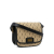 Saint Laurent AB Saint Laurent Brown Beige Canvas Fabric Small Monogram All Over Crossbody Italy