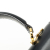 Salvatore Ferragamo B Ferragamo Black Calf Leather Gancini Satchel Italy