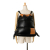 Loewe B LOEWE Black with Brown Nappa Leather Leather Nappa Yago Puffy Backpack Spain