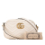 Gucci B Gucci White Calf Leather Small GG Marmont Matelasse Crossbody Italy