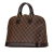 Louis Vuitton B Louis Vuitton Brown Damier Canvas Canvas Damier Ebene Alma MM France