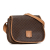 Celine B Celine Brown Coated Canvas Fabric Macadam Crossbody Bag Italy