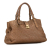 Bottega Veneta B Bottega Veneta Brown Bronze Calf Leather Large Intrecciato Roma Tote Italy