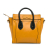 Celine B Celine Yellow Mustard with Black Calf Leather Nano Bicolor Luggage Tote Italy