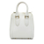 Alexander McQueen B Alexander McQueen White Calf Leather Mini Heroine Satchel Italy