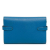 Hermès B Hermès Blue Calf Leather Medium Epsom Kelly Depliant Wallet France