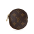 Louis Vuitton B Louis Vuitton Brown Monogram Canvas Canvas Monogram Porte-Monnaie Round Coin Purse France