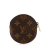 Louis Vuitton B Louis Vuitton Brown Monogram Canvas Canvas Monogram Porte-Monnaie Round Coin Purse France