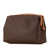 Celine B Celine Brown Coated Canvas Fabric Macadam Pouch Italy