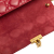 Christian Dior B Dior Red Lambskin Leather Leather Small Lambskin Cannage DiorAddict Flap Italy