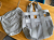 Cos Large grey tote bag