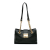 Gucci B Gucci Black Calf Leather Small Guccissima Padlock Tote Italy